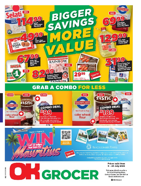 Specials Leaflet