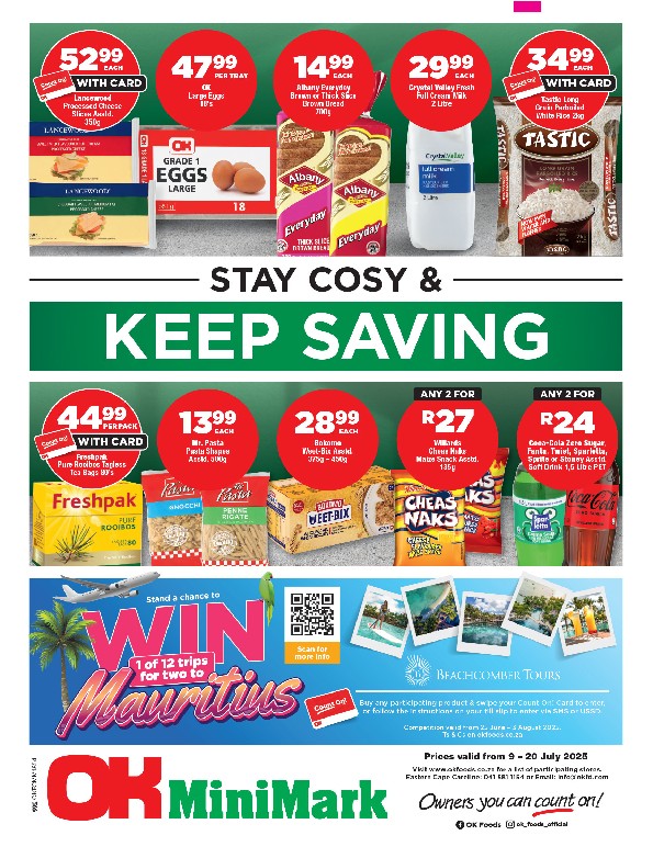 Specials Leaflet
