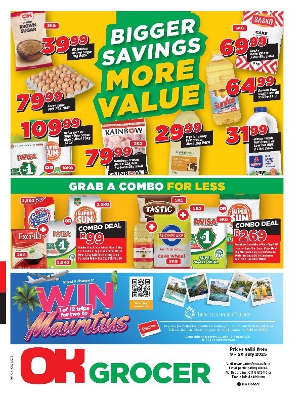Specials Leaflet