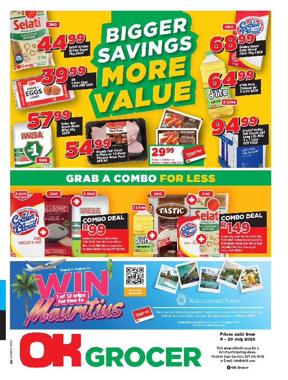 Specials Leaflet
