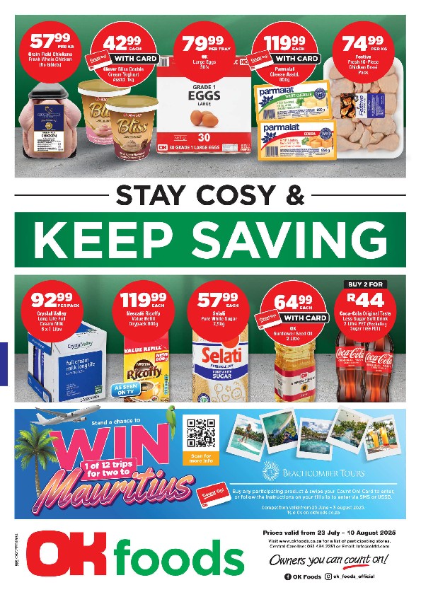 Specials Leaflet