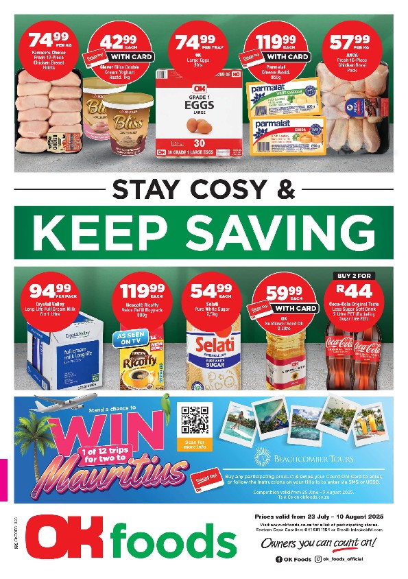 Specials Leaflet