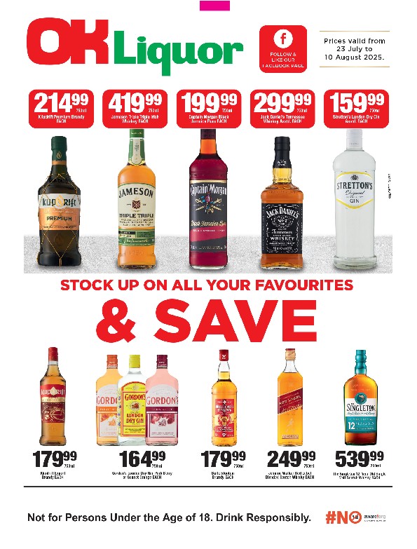 Specials Leaflet
