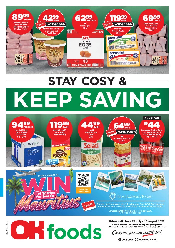 Specials Leaflet