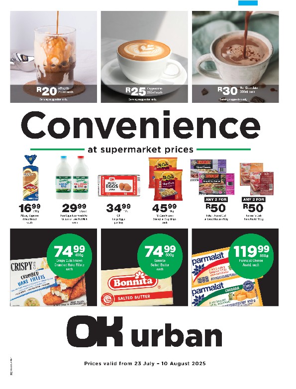 Specials Leaflet