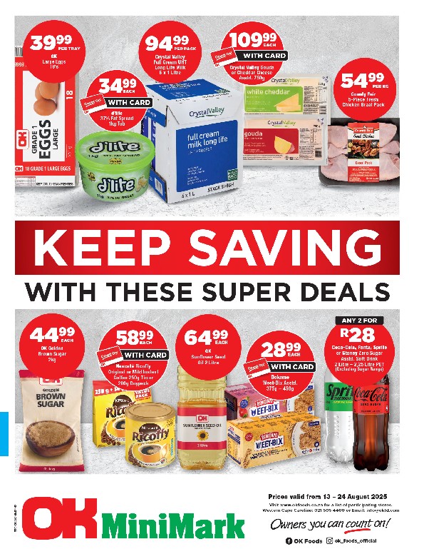Specials Leaflet