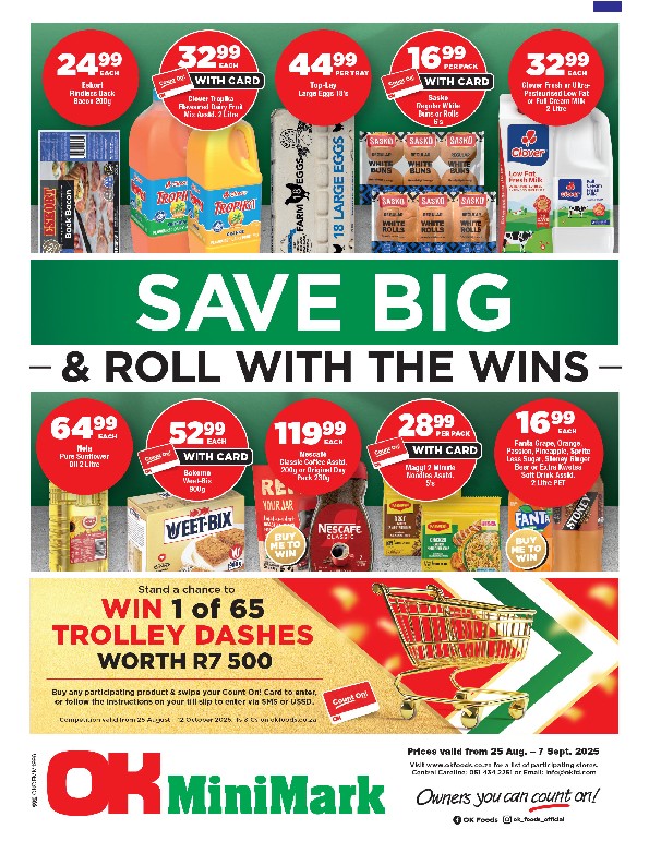 Specials Leaflet