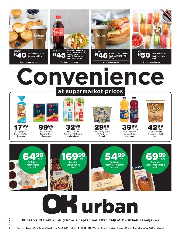 Specials Leaflet