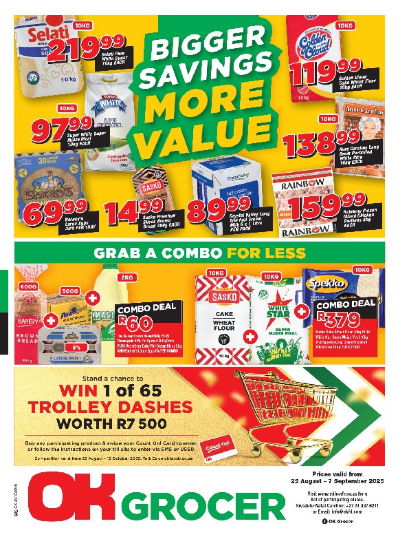 Specials Leaflet