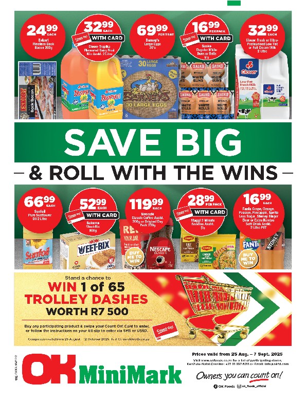 Specials Leaflet