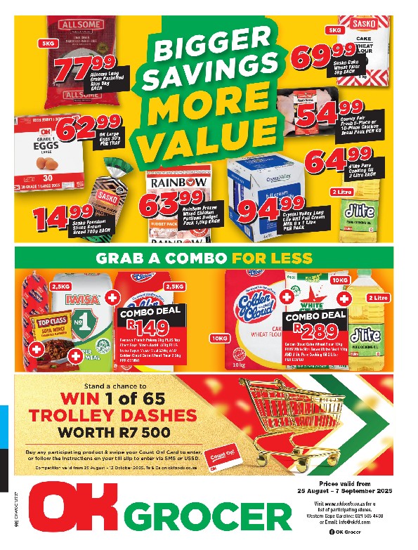 Specials Leaflet