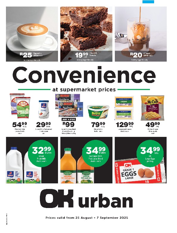 Specials Leaflet