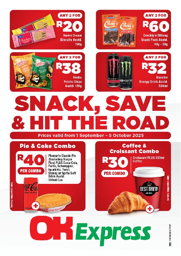 Specials Leaflet