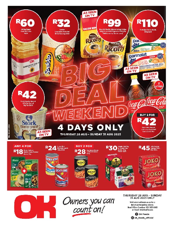 Specials Leaflet