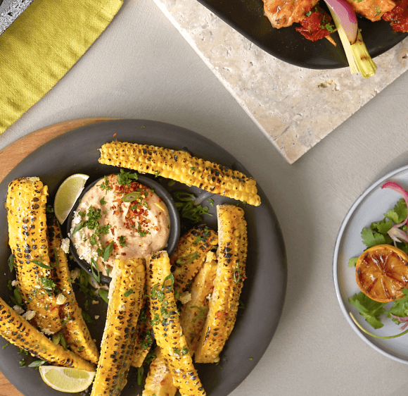 Mielie Riblets with Smoky Mayo