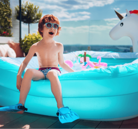 Goodbye Backyard, Hello Staycation Paradise!