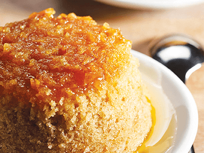 Quick Ginger Pudding