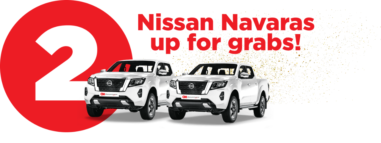 Nissan Navara up for grabs!