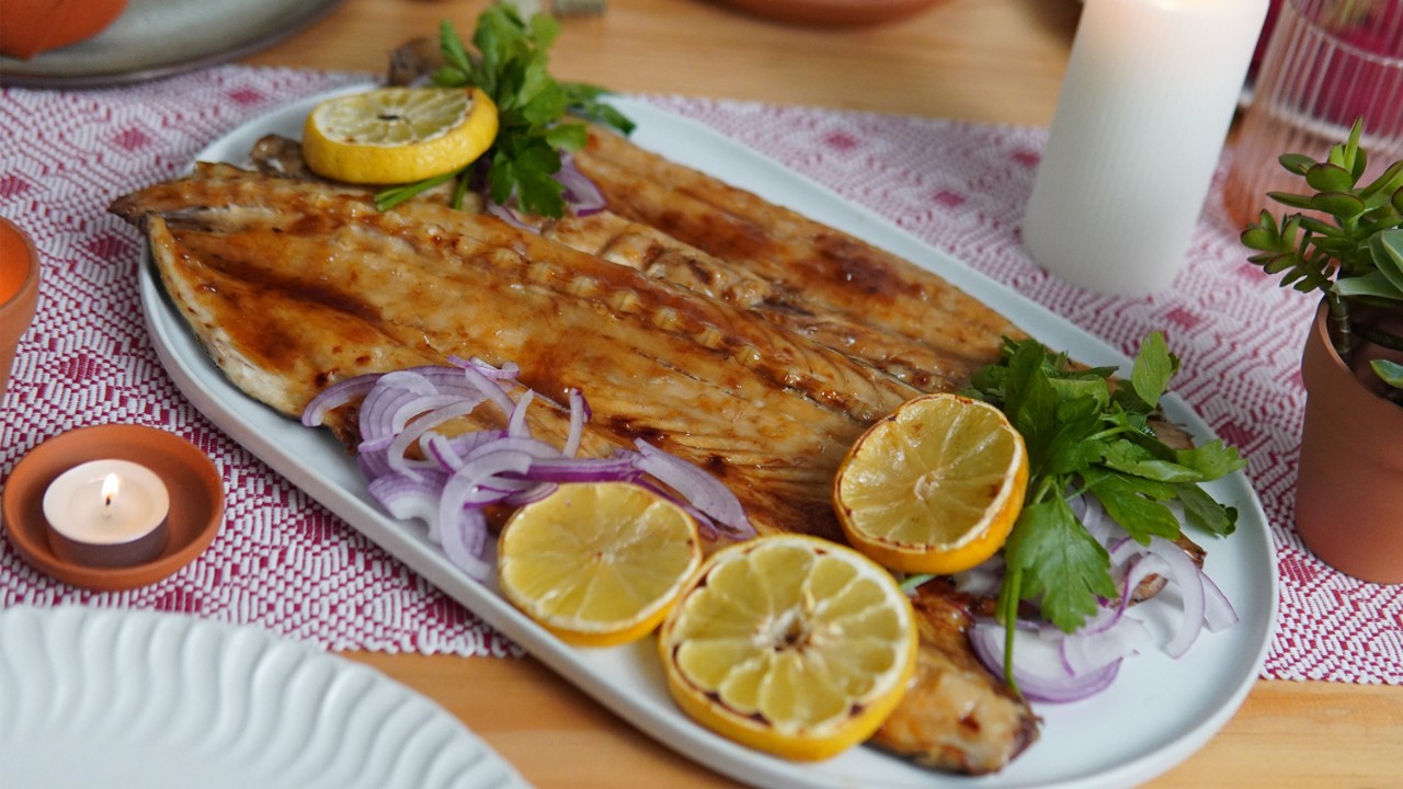 Braaing Snoek Braai with Apricot Glaze