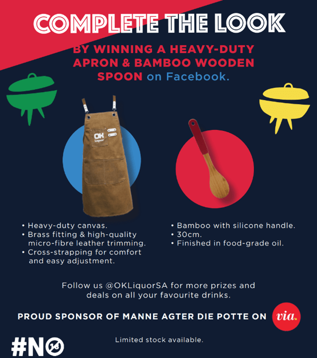 Heavy-Duty Apron And Wooden Spoon